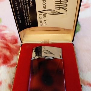 Vintage Swank Windproof Lighter - Made In Japan - Complete In Box - NOS - VRHTF.
